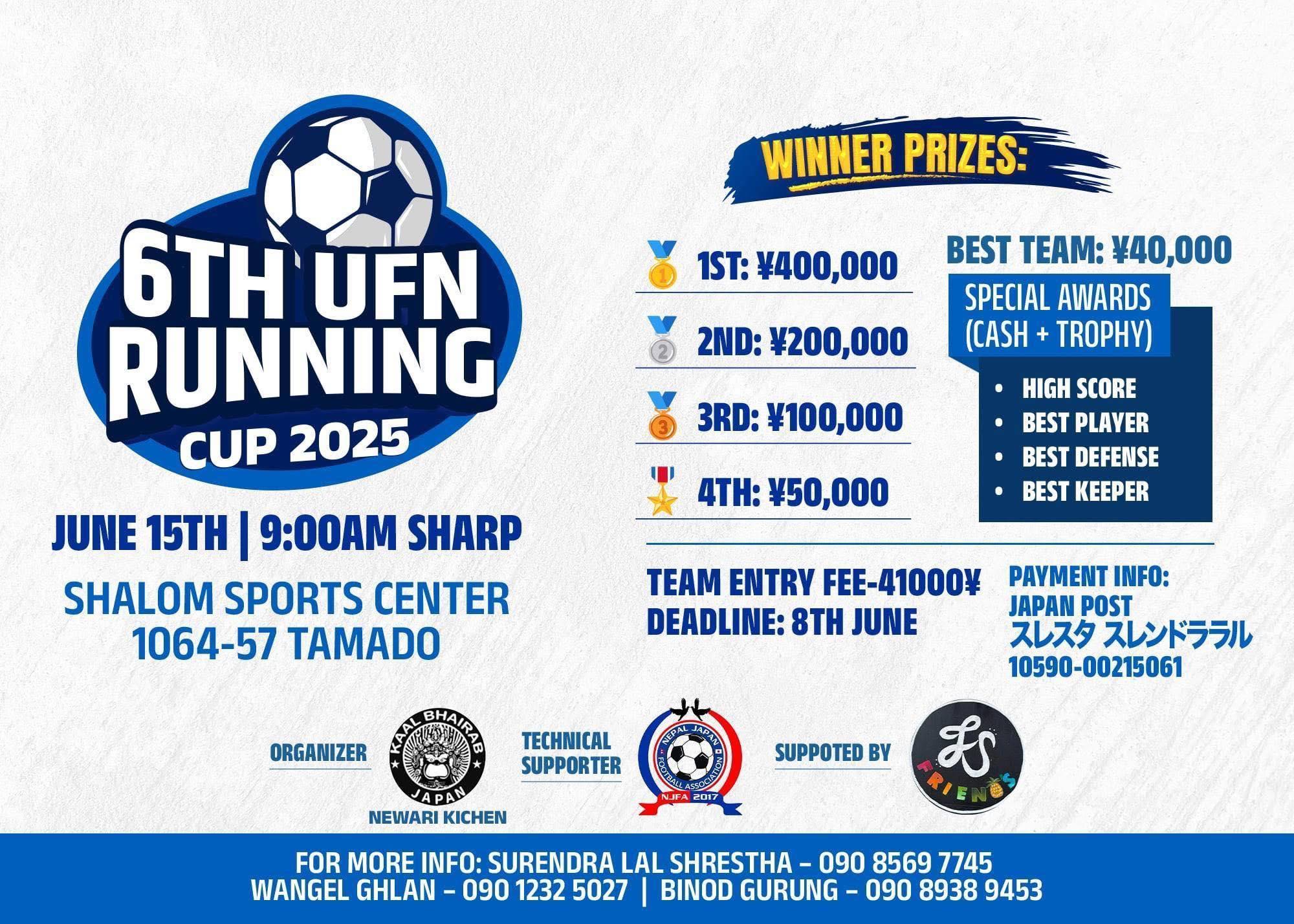 6th UFN Running Cup 2025
